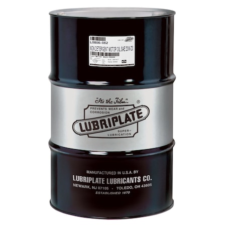 Lubriplate Motor Oil Drum Amber L0806-062